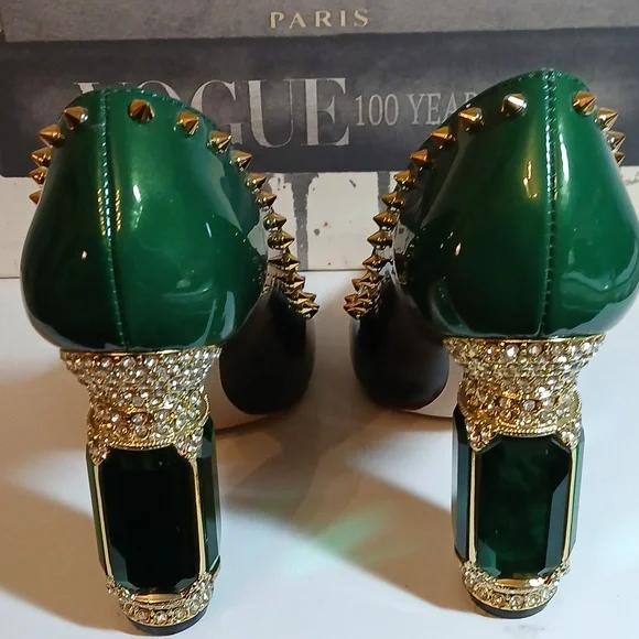 Emerald Gem Heels - Picture 6 of 8
